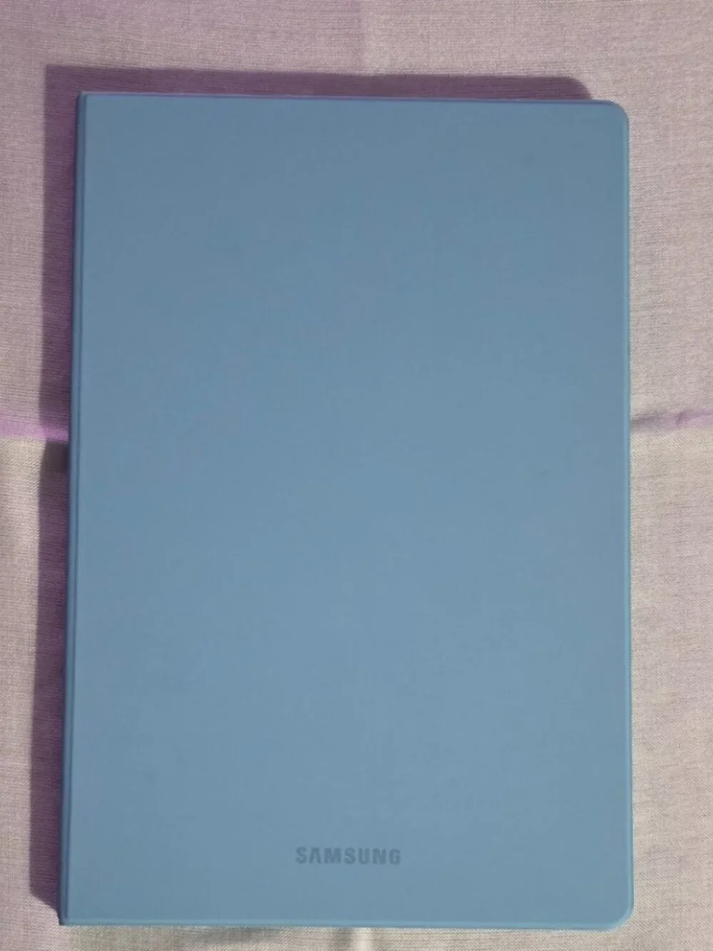 Samsung Galaxy Tab S6 Lite, 128GB, Angora Blue with S Pen and Case - Bundle